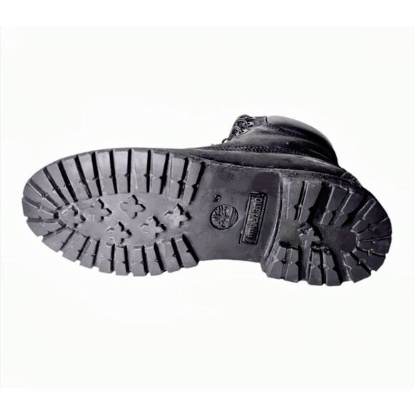 TIMBERLAND 6 Inch Waterproof Boot In Black Size 7.5M - Picture 8 of 9